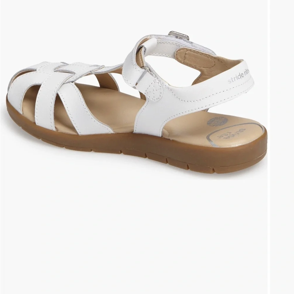 BNIB Stride Rite White Sandals sz 12.5 - Picture 2 of 10